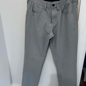 Gray Casual Pants